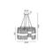 Подвесной светильник Vele Luce Kronos VL3244P12