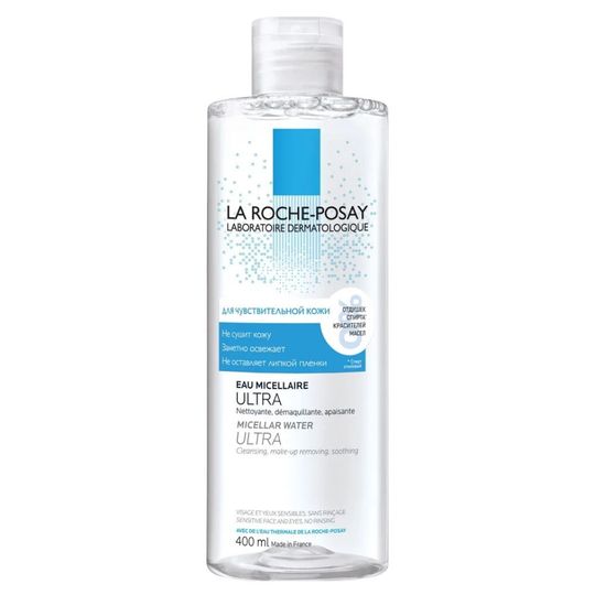 La Roche-Posay Micellar Water Ultra Sensitive Мицеллярная вода, 400 мл