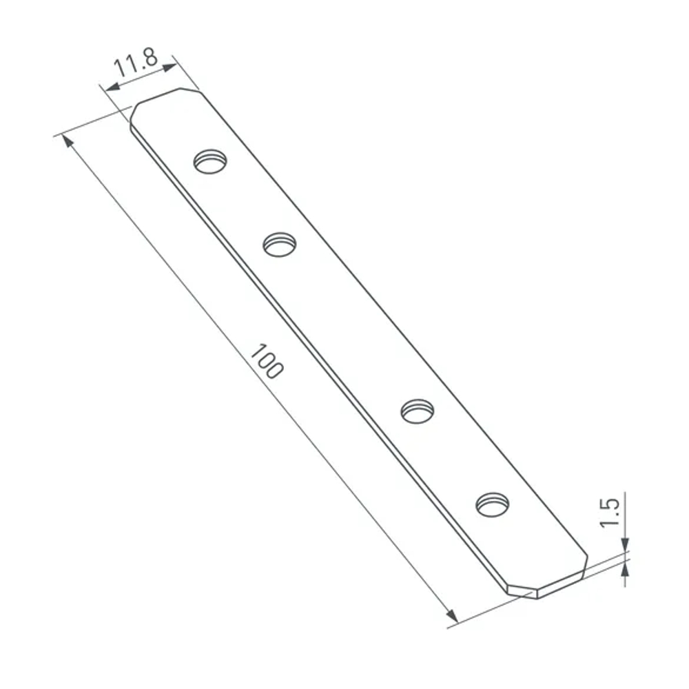 Соединитель профиля COMFORT21-V-FANTOM (Arlight, Металл) 052695