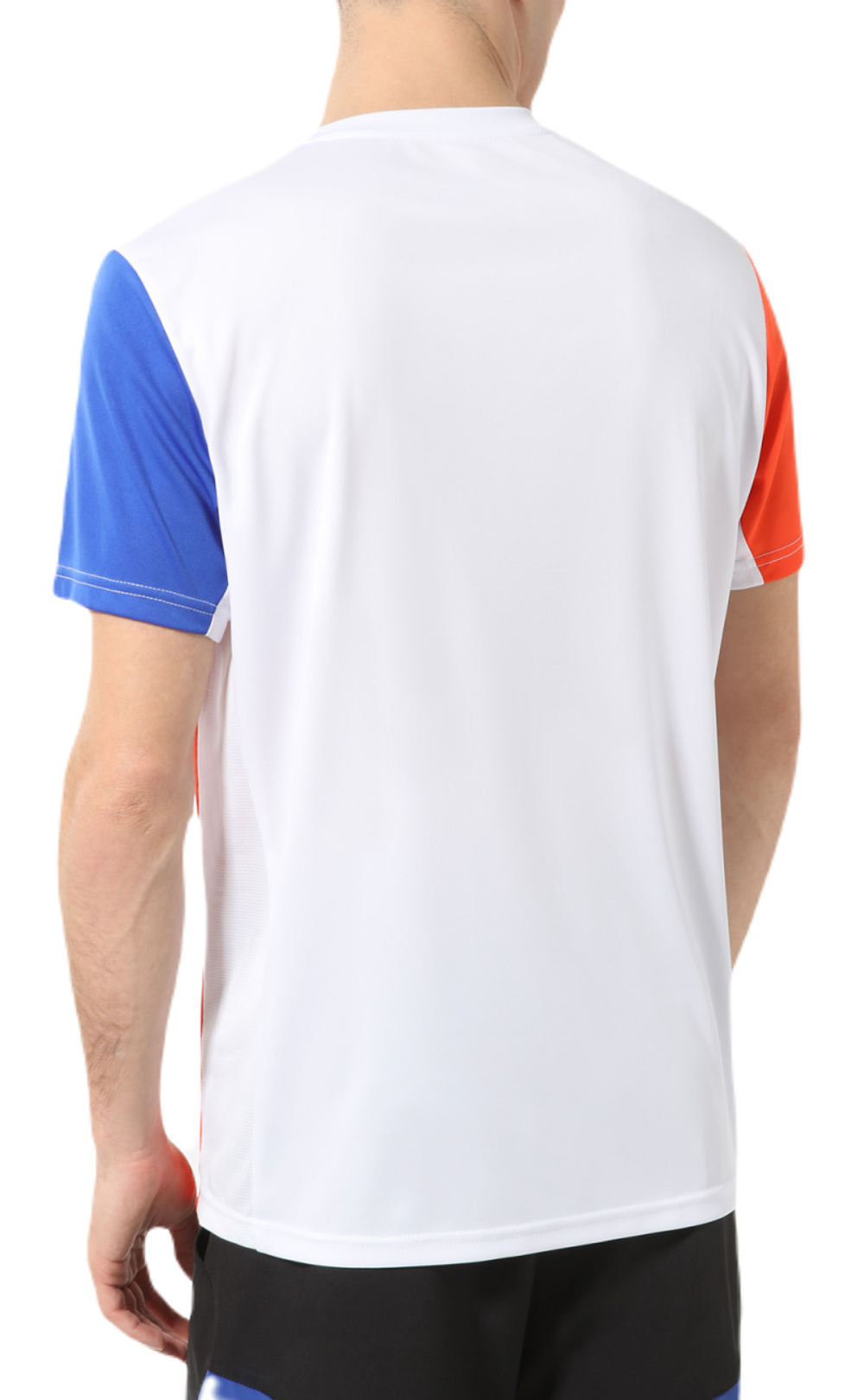Мужская теннисная футболка Australian Ace T-Shirt Color Block - разноцветный