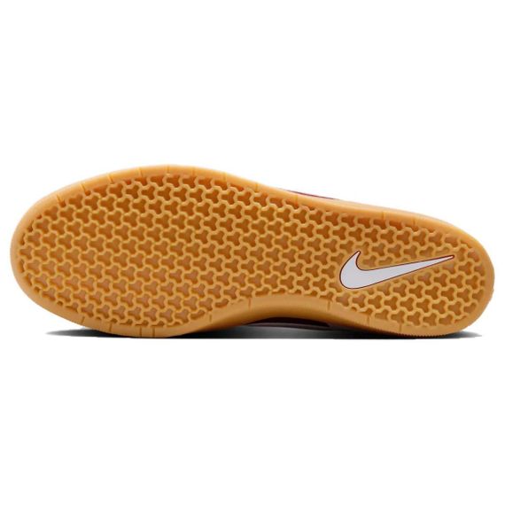 NIKE SB Force 58 Кроссовки для скейтбординга Низкие Серый Красный Унисекс