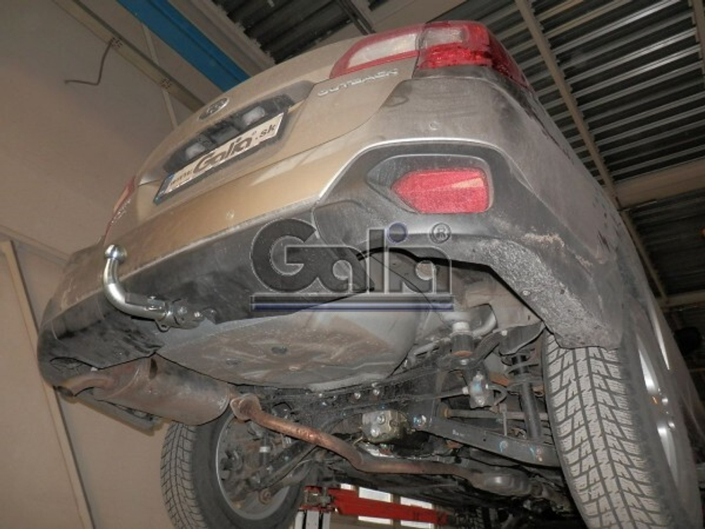 Фаркоп оцинкованный Galia S116A для Subaru Outback 2015-(паспорт и сертификат в комплекте)(без электрики)