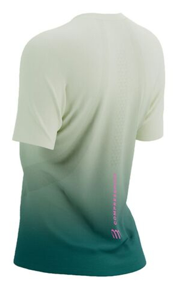 Женская теннисная футболка Compressport Performance Short Sleeve - разноцветный