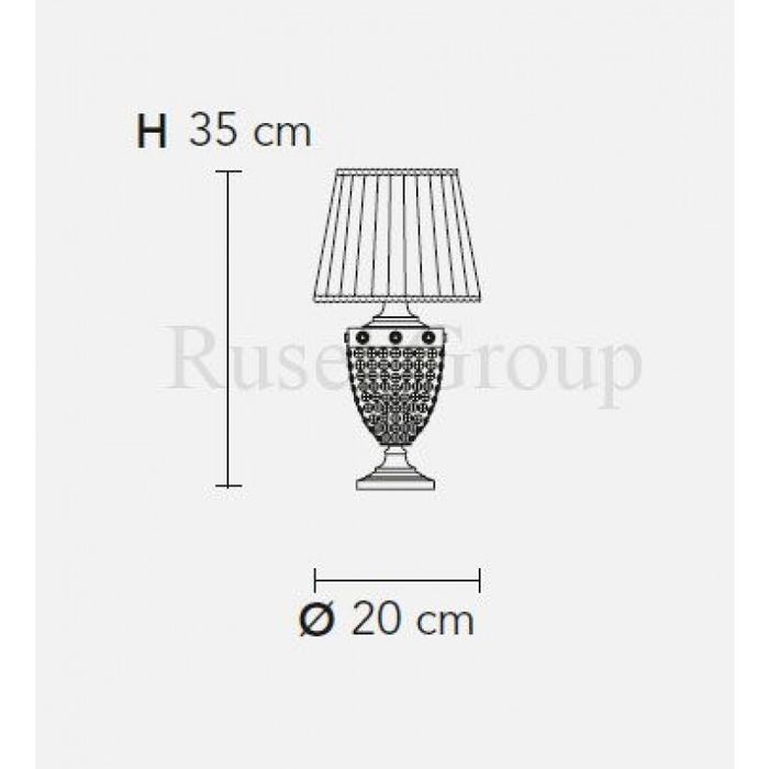 Настольная лампа Masiero ELEGANTIA TL1P (Emme Pi Light 6000)