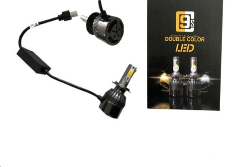 Лампа H11 12V LED 36W/3800LM 6000K 2 шт белый/желтый (Torino Auto)