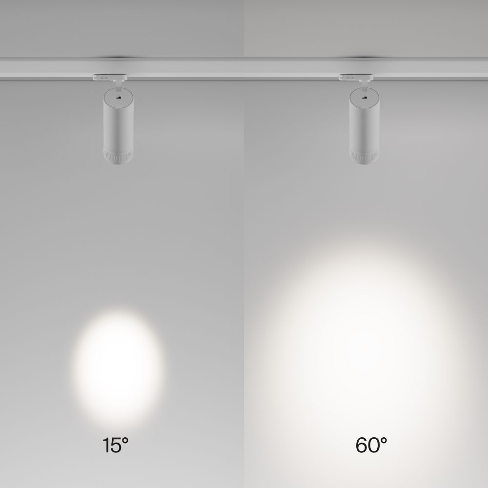 Трековый трехфазный светодиодный светильник Maytoni Trinity   TR198-3-20W4K-Z-W