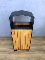Парковая урна PO-250, 250*350*830 мм.