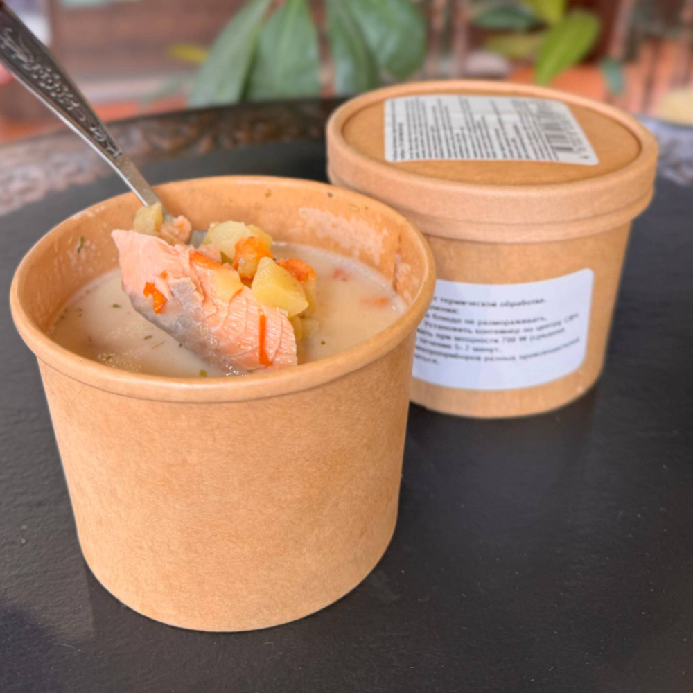 Сливочная уха с горбушей, 250 г