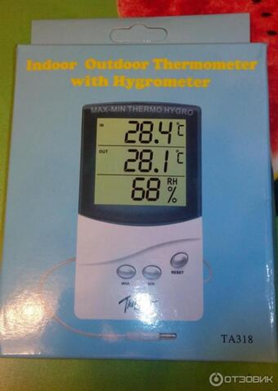 Термометр 318 ком-улич c влажностью