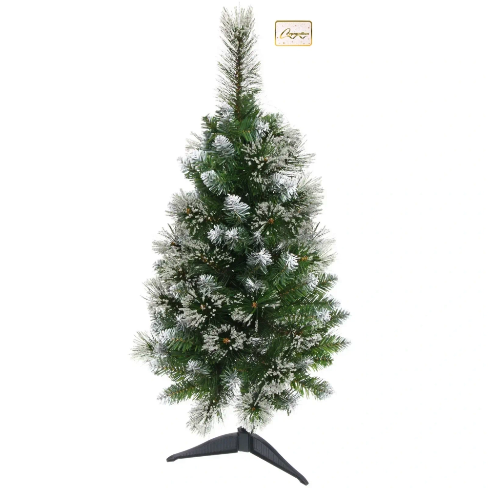 Елка «Хрустальная роса» 90 см, ПВХ+Леска (110 веток)