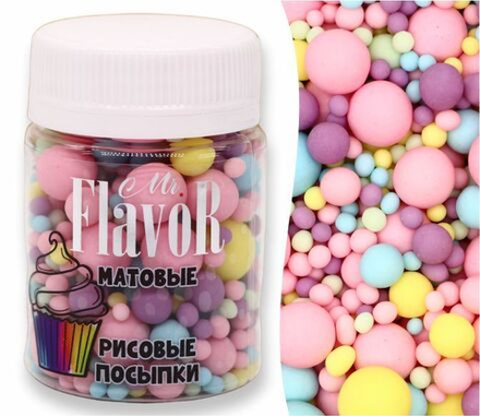 Посыпка рисовая Mr.FlavoR "Матовая" 2517, 50 гр