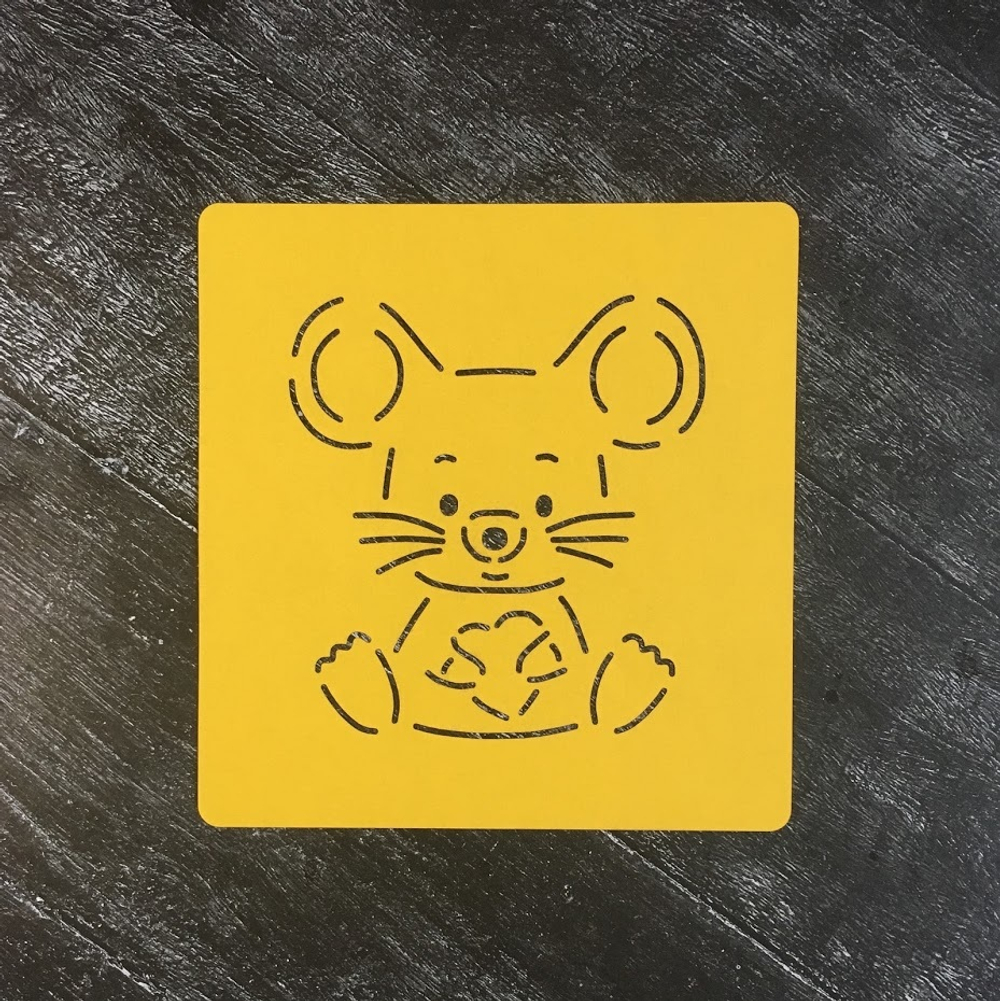 Мышка №17 с сердечком