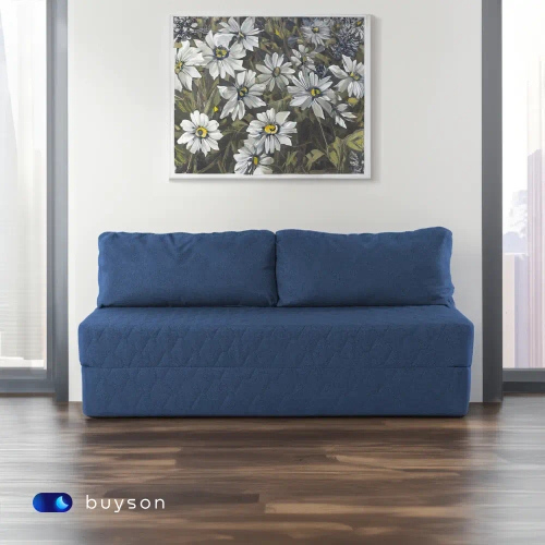Бескаркасный диван-кровать (трансформер) BuyDream (синий)