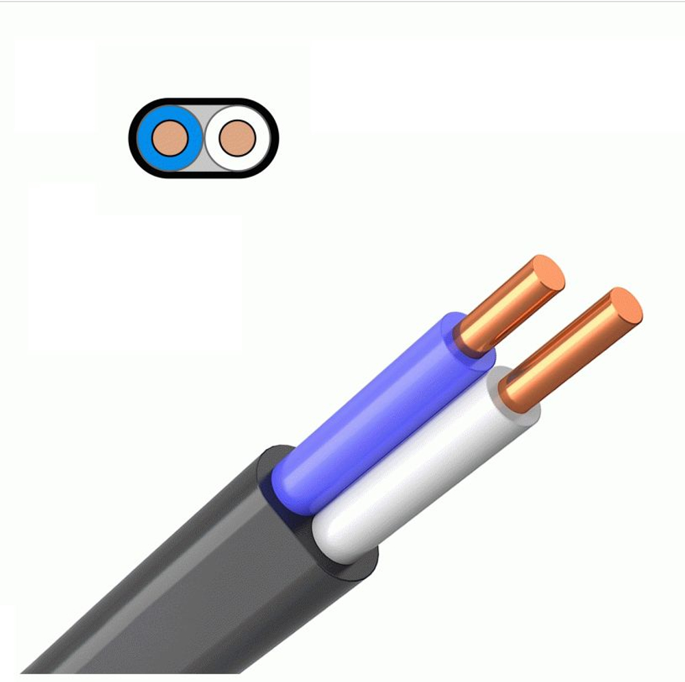 Кабель ВВГ-Пнг(А)-LSLTx 2х1.5 Рускабельсбыт ГОСТ 100м