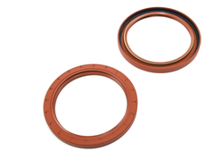 Сальник 120х150х12 а/м КАМАЗ коленчатого вала задняя (евро) (красный с пружиной/FPM) Резинотехника г. Балаково ( ОЕ 7406.1005160FPM )