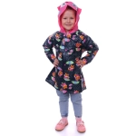 Дождевик-плащ детский «Волшебные звери-Лисичка» с капюшоном, на кнопках, размер M(57*42см) ДоброСад