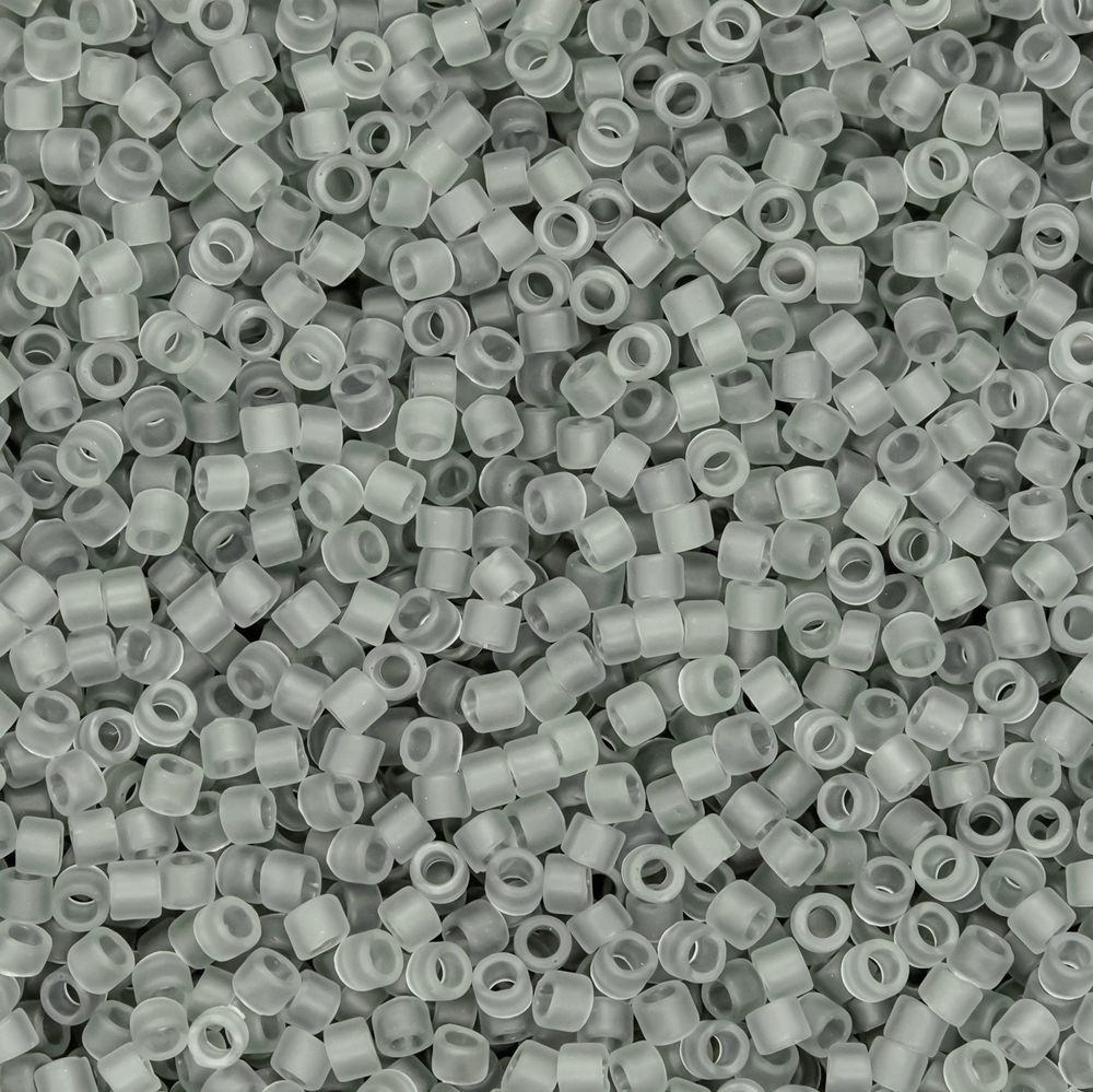 Японский бисер TOHO Treasure (№9F), прозрачный матовый