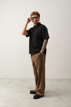 Футболка "Polo" черная