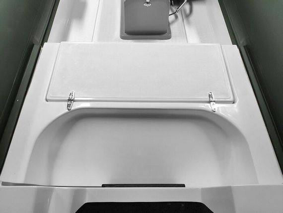 Лодка RIB Baltic Boats Аполлон 460ZD (с закладной под дистанцию)