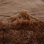 плед травка,евро,220х200,коричневый