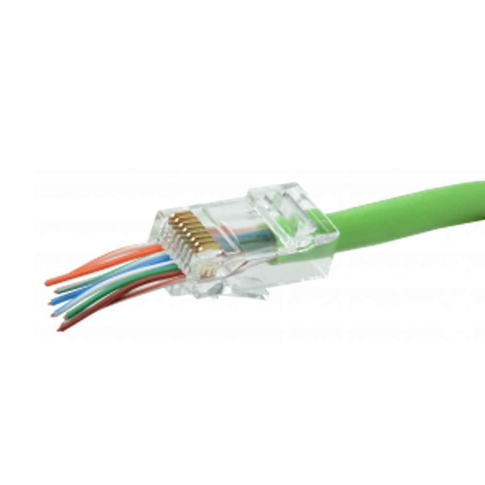 Разъём RJ-45 ITK кат.5E FPS сквозные отверстия (10 шт)