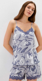 Пижама б/в шорты+майка на бретели 10010