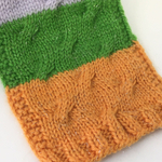COMETA - Biella Yarn; 90% меринос, 10% люрекс;  1400м/100гр; col.28250 оранжевый, мандариновый; S708