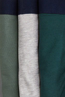 H&M Набор из десятии трусов-боксеров, зеленый/серый