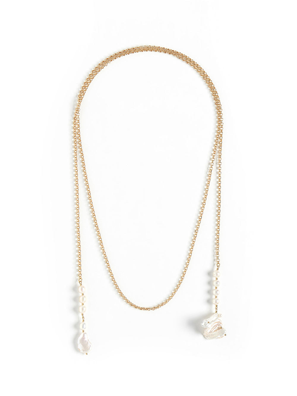 Цепь "Anchor pearl" Gold