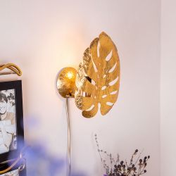 Бра настенный светильник Monstera Deliciosa (Монстера) Амбер