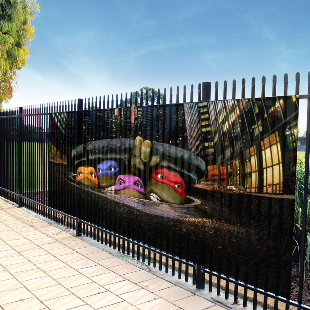 Фотосетка 400х158 см для забора