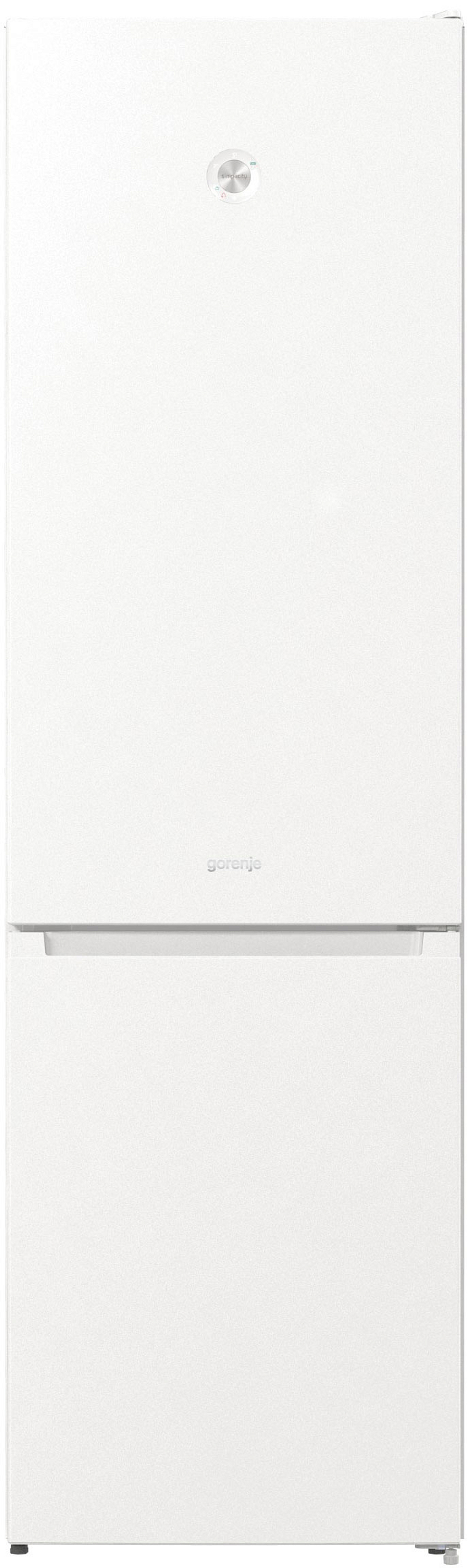 Отдельностоящий двухкамерный холодильник Gorenje NRK 6201 SYW