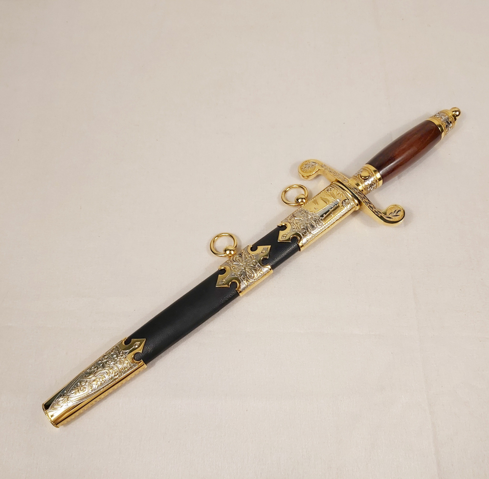 Кортик офицерский кож.ножны "Морской" (Златоуст)