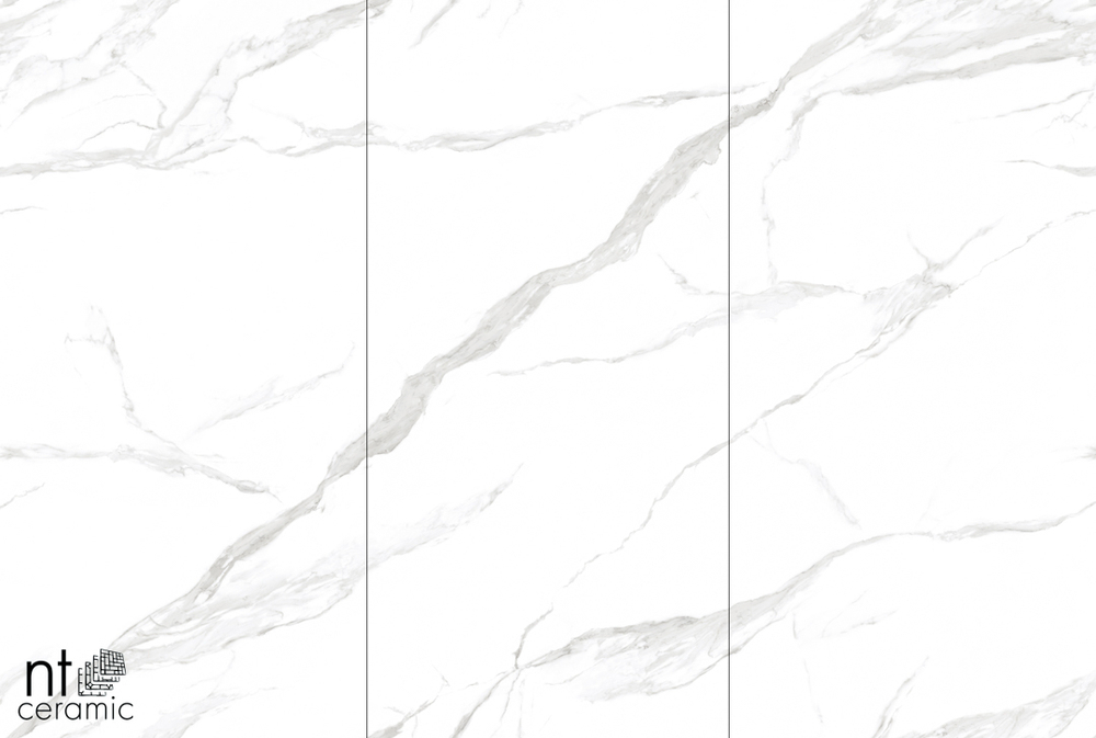 NT CERAMIC. Керамогранит Statuario mat 120*240см
