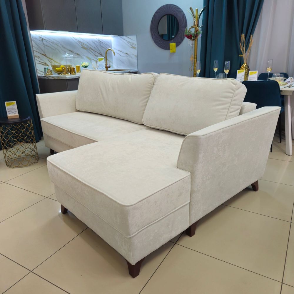 Диван "Фит" с оттоманкой (Nebby-001, 4 категория), Блисс-Мебель, г.Берёзовский