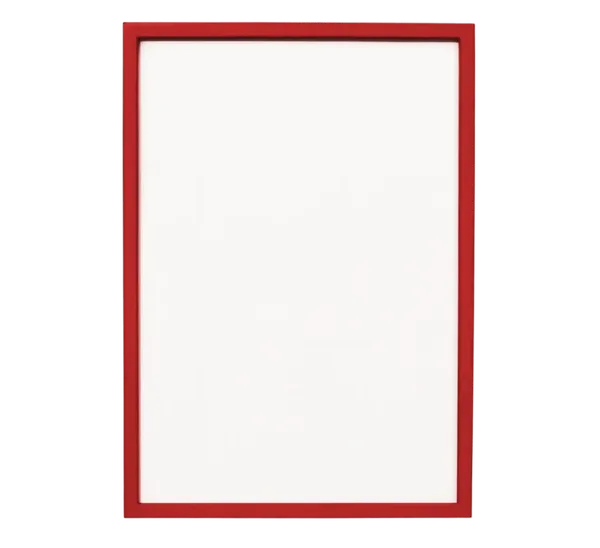 Рамка для постера красная