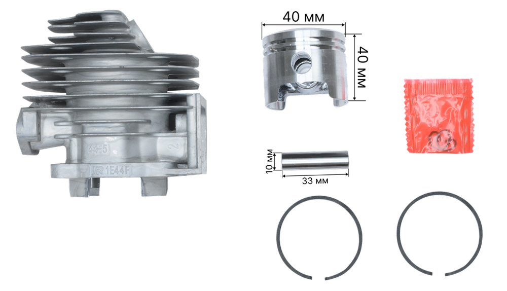 Поршневая группа для бензиновых триммеров Huter GGT-1300-1500