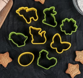 Набор форм для печения "Пасхальный", 8 шт