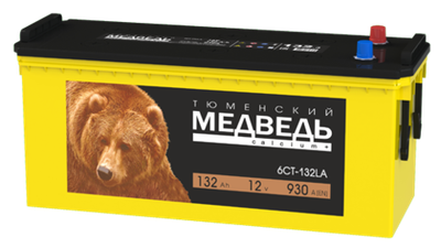 Тюменский медведь 6CT- 132 аккумулятор