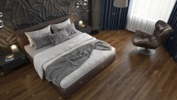 SPC ламинат Alpine Floor Дуб шоколадный ABA