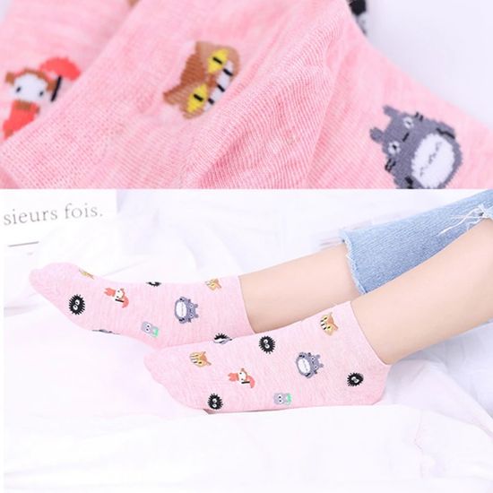 Носки "Тоторо" белый, р. 36-38