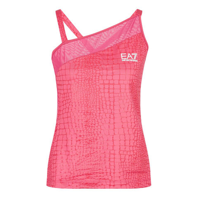 Женская теннисная майка EA7 Tank Top Women - Pink
