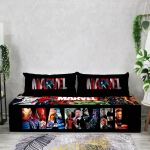 Бескаркасный диван кровать раскладной "MARVEL"