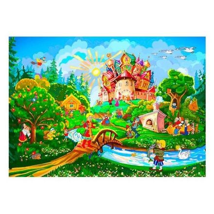 Русские сказки 272x194 см, люкс