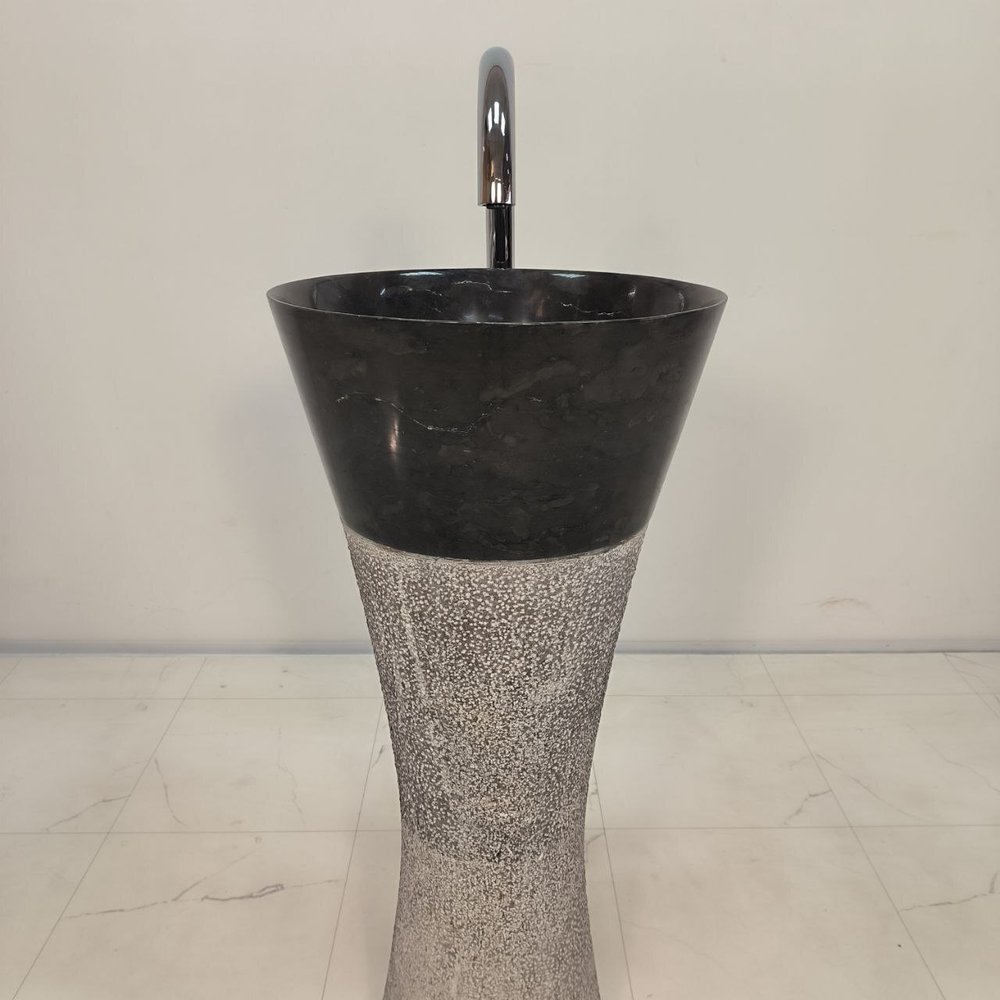 Раковина напольная из мрамора Pedestal MN-391 40*40*90