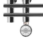 Полотенцесушитель Royal Thermo Pino П16 500х800 электро (встроен. диммер) стальной