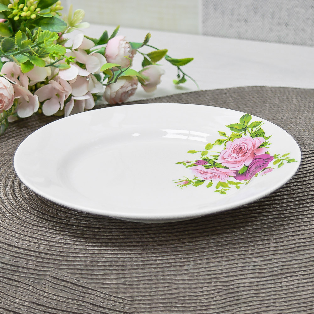 Тарелка 200мм мелкая форма Идиллия Маркиза