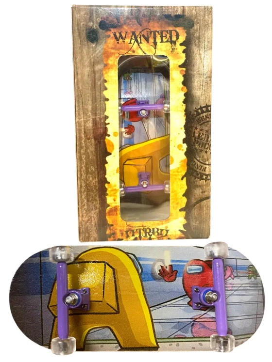 Фингерборд Турбо Among Us П11 с подшипниками