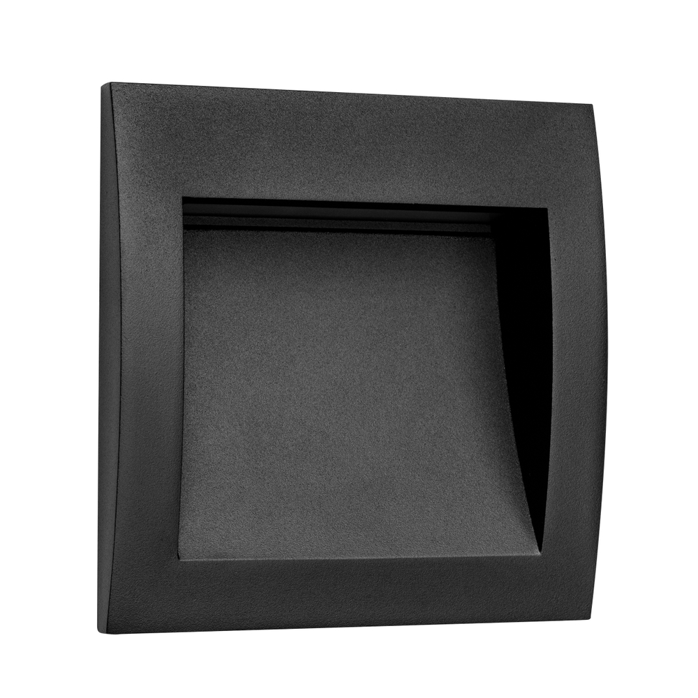 383672 Светильник ESTRA LED 5W 200LM 120G ЧЕРНЫЙ 3000K IP55