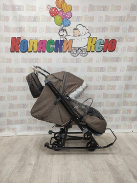 Санки-коляски Galaxy Nova бронзовый